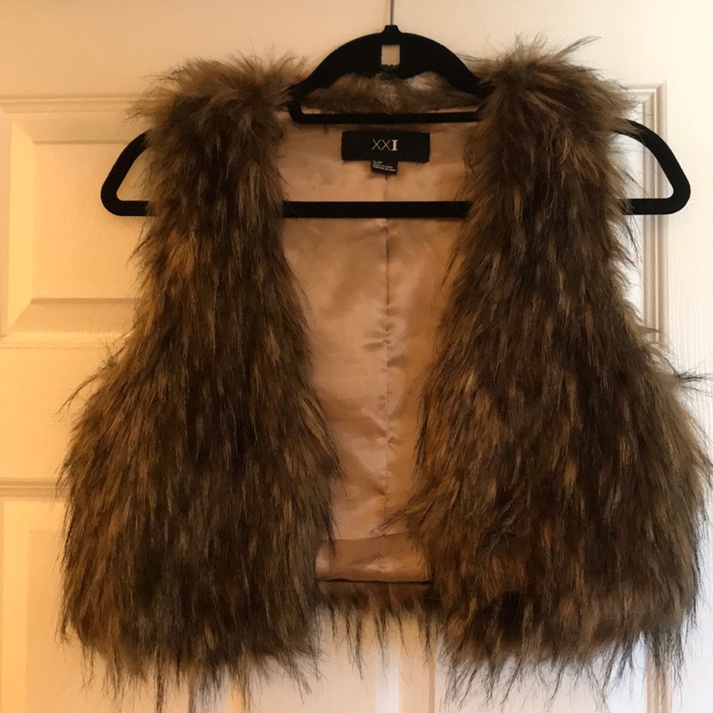 Forever 21 Fur Vest